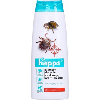 Happs Šampón pre psov bojujúci proti blchám a kliešťom 250 ml