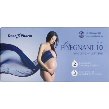 Pregnant 10 tehotenský test 2 ks