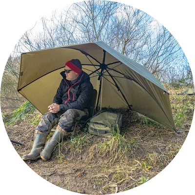 Korum rive Brolly Supa Lite