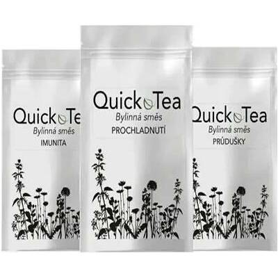 QuickTea Silná trojice 3 x 50 g