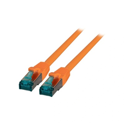 EFB-Elektronik RJ45 Patchkabel S/FTP, Cat. 6A, LSZH, 2m, orange (MK6001.2O) (MK6001.2O)