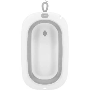 MoMi Бебешка сгъваема вана MoMi - Nata, сива (AKCE00052)