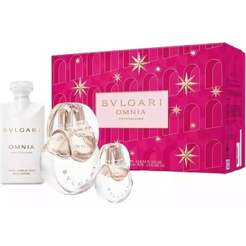 Bvlgari OMNIA CRYSTALLINE комплект 3 части 100 мл - EDT