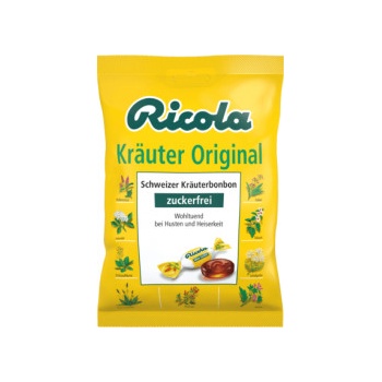 Ricola Kräuter original bylinné bonbóny original bez cukru 75 g