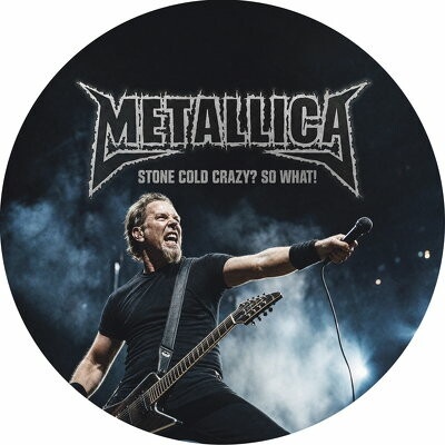Metallica - Stone Cold Crazy? So What Limited Picture Vinyl 7" LP