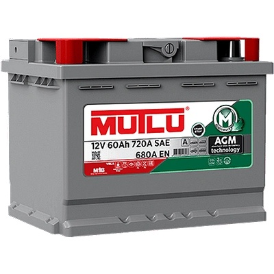 MUTLU AGM 60Ah 680A right+