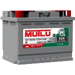 MUTLU AGM 60Ah 680A right+