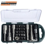 Brüder Mannesmann Комплект битове 26бр. / mannesmann 29824 / (m 29824)