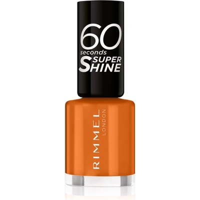 Rimmel 60 Seconds Super Shine лак за нокти цвят 151 Tan Lines Good Times 8ml