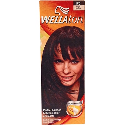 Wella Wellaton krémová barva na vlasy 5/0 světle hnědá