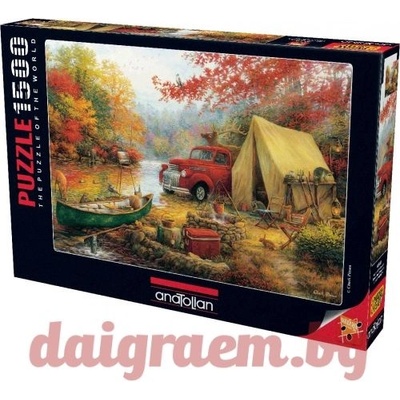 Anatolian Пъзел anatolian 4540 - 1500 части - Къмпинг с приятели (p4540)