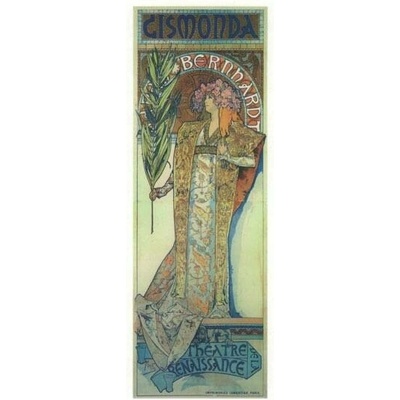 Pohlednice A. Mucha - Gismonda