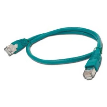 Gembird RJ45 CAT6 FTP M/M кабел за данни 0, 5 м зелен PP6-0.5M/G (PP6-0.5M/G)