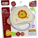 Man Yuk Toys Бебешки барабан за удряне с ръка - 12 см (368-32)