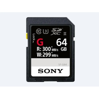 Sony SDXC 64GB C10/UHS-II/U3 SF64G