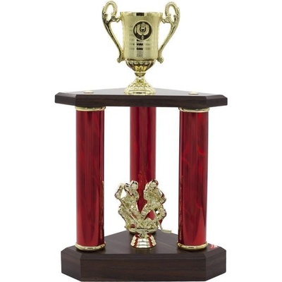 Ft607 Luxusní trofej hokej souboj o puk