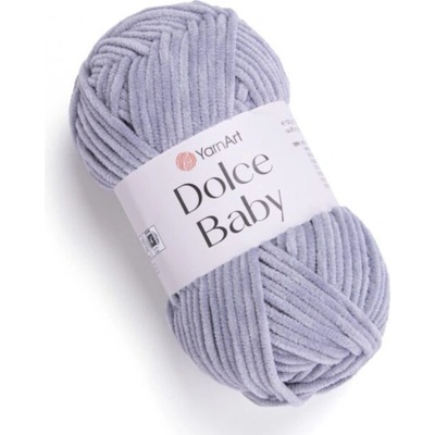 YarnArt Dolce Baby 776 modro sivá