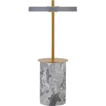 UMAGE Asteria Move Mini Настолна лампа безжична, сива (2731)