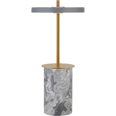 UMAGE Asteria Move Mini Настолна лампа безжична, сива (2731)