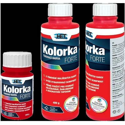 HET Kolorka Forte 400g Svetlo zelená