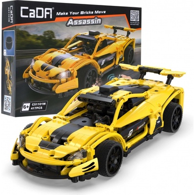 mamido technic R/C športové auto Assassin na diaľkové ovládanie žlté