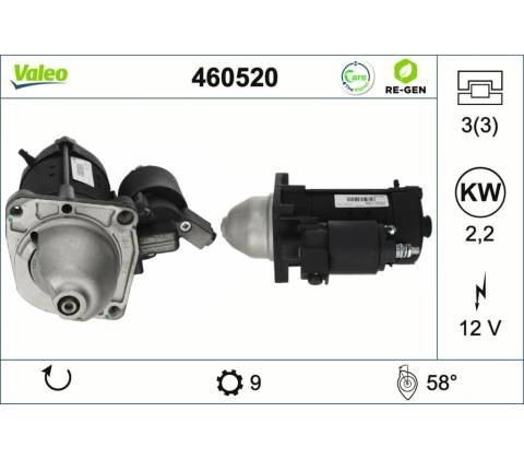 Startér VALEO 460520