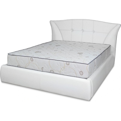Мебели КАМБО Тапицирано легло Жасмин бяло Soft 31