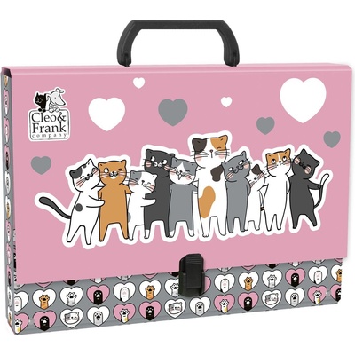 DERFORM - Куфарче с дръжка 5 см CLEO & FRANK 39