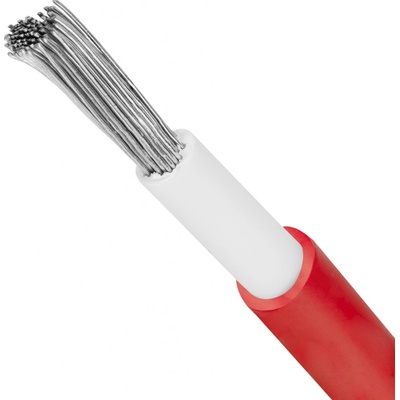 Praktis Solárny kábel 6mm2 1 bm červený