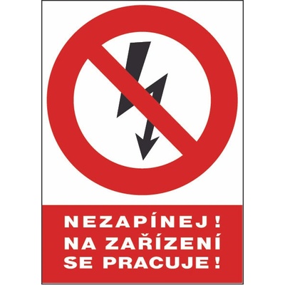 TABUĽKA / Nezapínaj! Na zariadení sa pracuje!