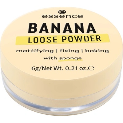 Essence BANANA LOOSE zmatňujúci sypký púder 6 g