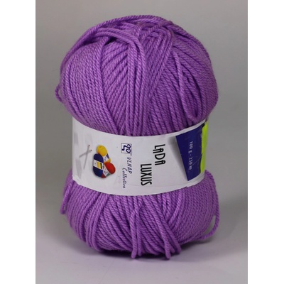 Pletací příze Vlnap LADA LUXUS 53111 fialová, klasická, 100g/230m