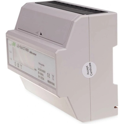 LE-03d CT400 - 3-fázový polopriamy elektromer, 3x 230/400V, 400/5A
