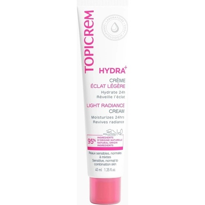 Topicrem Hydra+ Lehký pleťový krém 40 ml