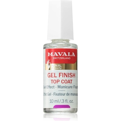 Mavala Gel Finish Top Coat vrchní lak na nehty 10 ml