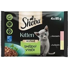 Sheba Junior Mix výběr 4 x 85 g