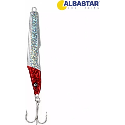 Albastar Pilker Scorpion červeno-bílá 60g