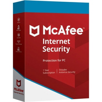 McAfee Internet Security 5 lic. 1 rok (MCA-ISS003U1B)
