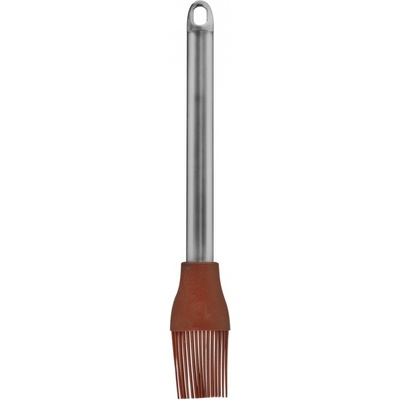 Mašlovačka silikon/nerez 26 cm LUXY hnědá