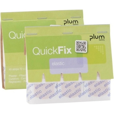 Plum Safety Plum QuickFix Elastic, 45 náplastí