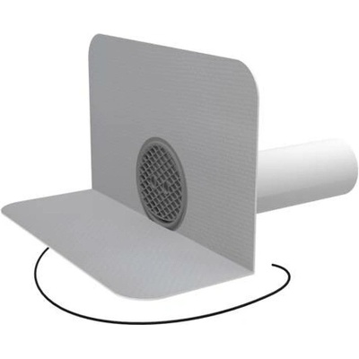 TOPWET TWCE 110 PVC, chrlič vyhřívaný DN100/60cm s PVC manžetou