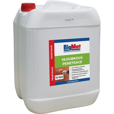 BigMat Penetrace hloubková 10 l – Zbozi.Blesk.cz