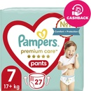 Plienky Pampers Premium Care Pants 7 27 ks