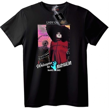 NOONEBRAND Танцова тениска Lady Gaga Mayhem - M, Black