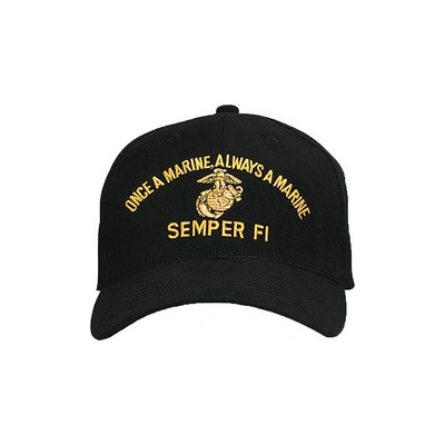 Čepice Rothco Marine Semper FI Baseball černá