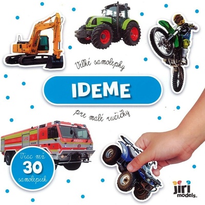 Jiri Models Veľké samolepky pre malé ručičky Ideme!