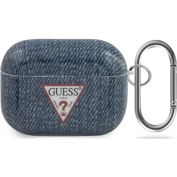 Guess AirPods Pro Cover Dark blue Jeans Collection (GUACAPTPUJULDB)