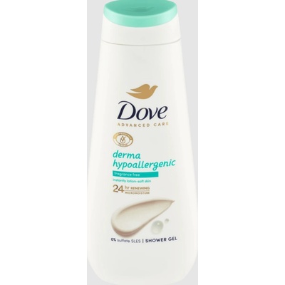 Dove Advanced Care Derma Hypoallergenic sprchový gél 400 ml