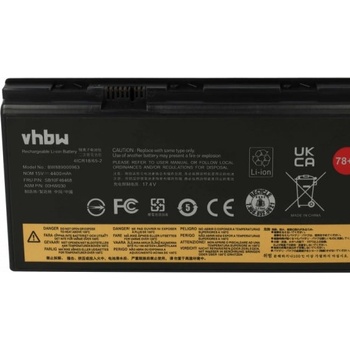 Image 1 of VHBW Батерия за Lenovo Thinkpad P70 / P71, 4400 mAh (889000963)
