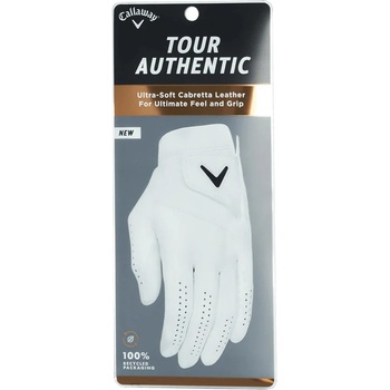 Callaway Tour Authentic Mens Golf Glove Bílá levá ML 2022